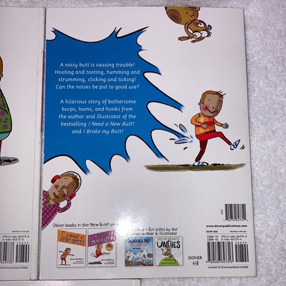 My butt books by Dawn McMillan my butt is so noisy, I broke my butt - Picture 7 of 10